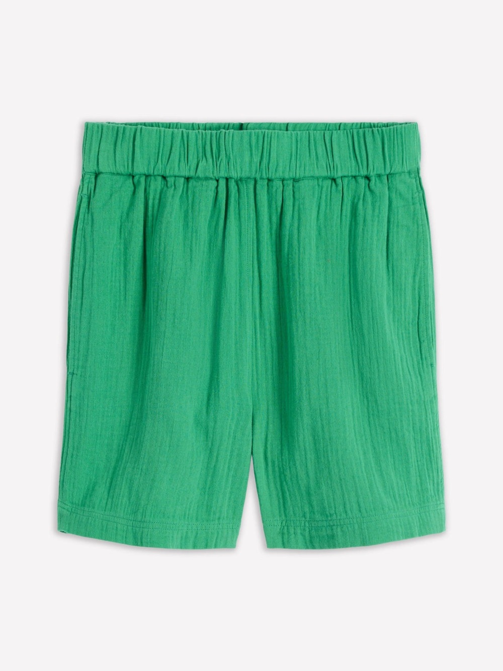 Boden Pull On Double Cloth Shorts Kelly Green - Picture 3 of 11